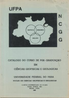 Catálogo do curso de Pós-Graduação em Ciências Geofísicas e Geológicas