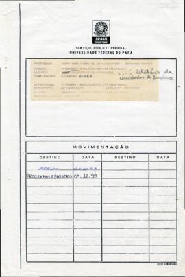 Relatório de Atividades do NAEA: exercício de 1998 e 1999.